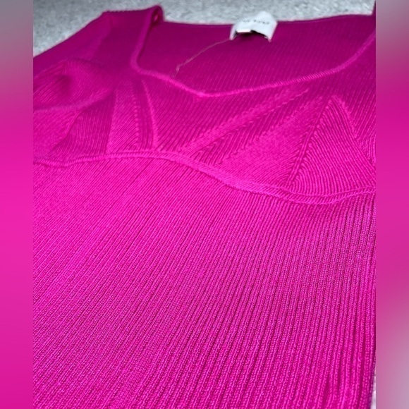 Pink Rose Bodysuit Womens Medium Base Layer Long Sleeve Winter Date Night Party - Picture 2 of 6